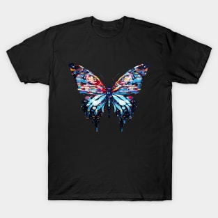 Butterfly Nature Freedom World Wildlife Wonder Abstract T-Shirt